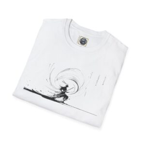 Artistic Samurai Unisex Softstyle T-Shirt, Casual Wear, Gift for Art Lovers, Graphic Tee, Everyday Comfort