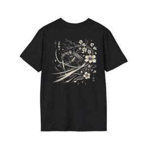 Unisex Softstyle T-Shirt Samurai Design
